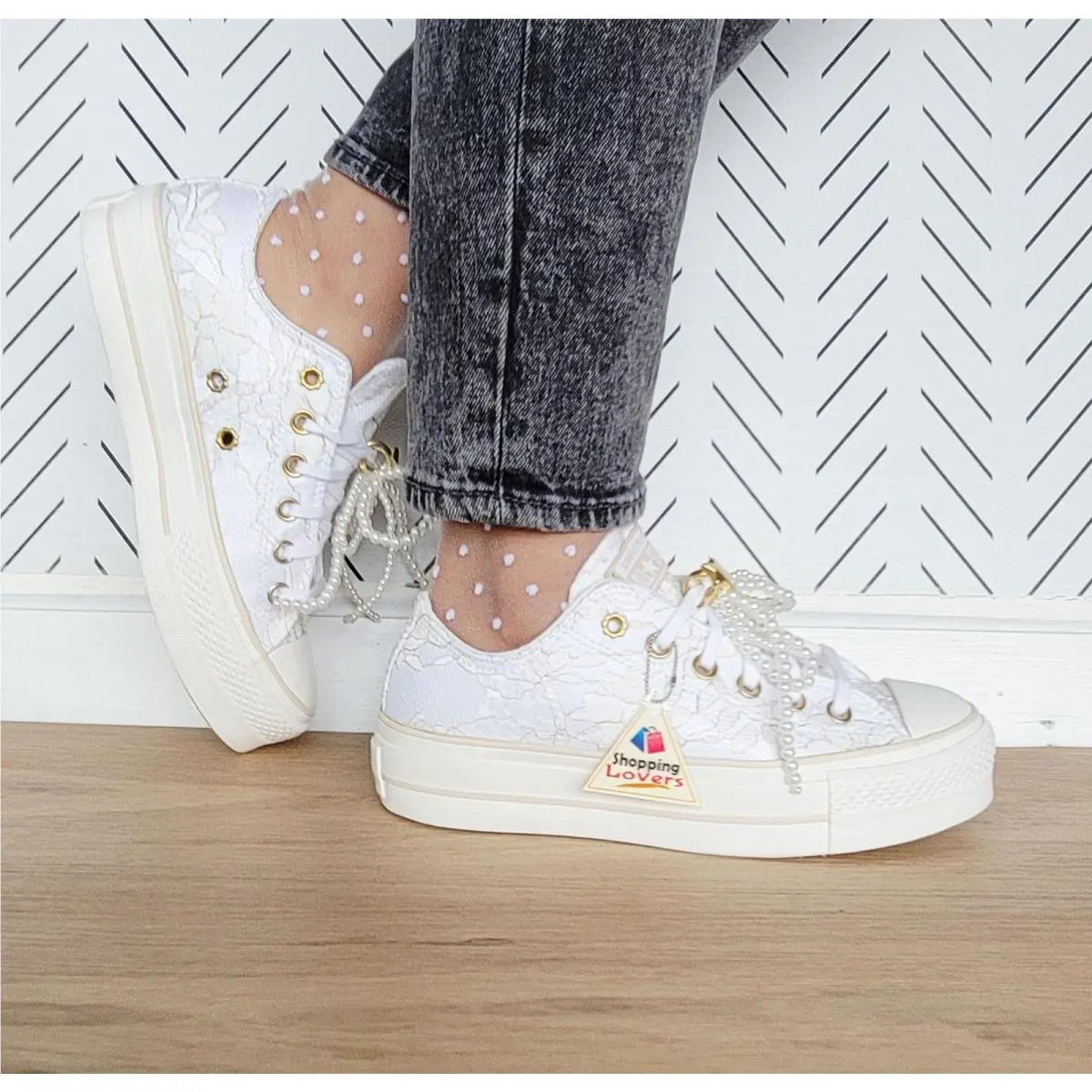 Converse shoes - Converse Chuck Taylor All-Star Lift Platform - A15197C - White (UPC: 194435604831) 8