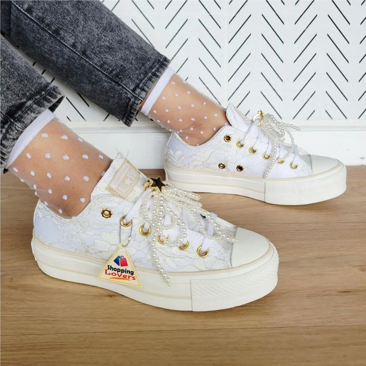 Converse shoes - Converse Chuck Taylor All-Star Lift Platform - A15197C - White (UPC: 194435604831) 0