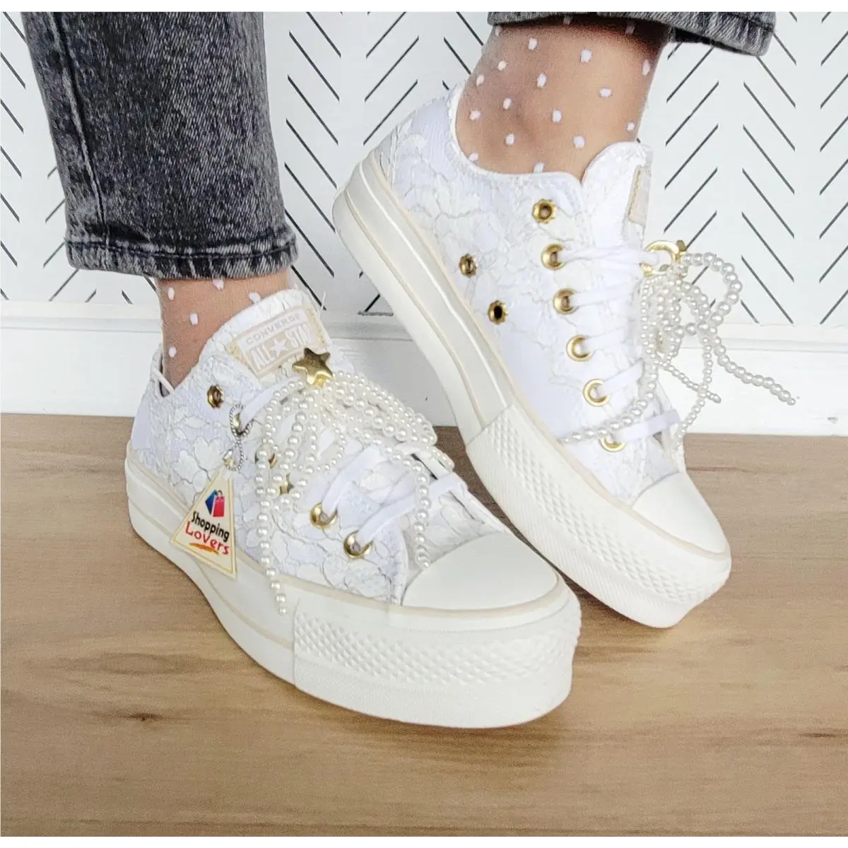 Converse shoes - Converse Chuck Taylor All-Star Lift Platform - A15197C - White (UPC: 194435604831) 1