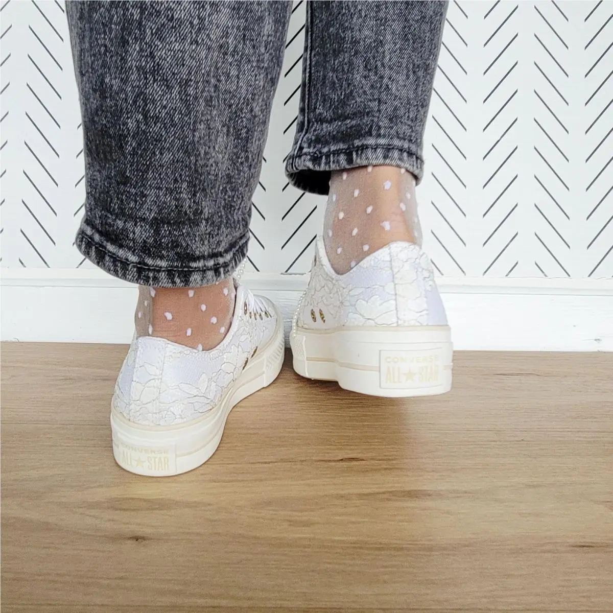 Converse shoes - Converse Chuck Taylor All-Star Lift Platform - A15197C - White (UPC: 194435604831) 3