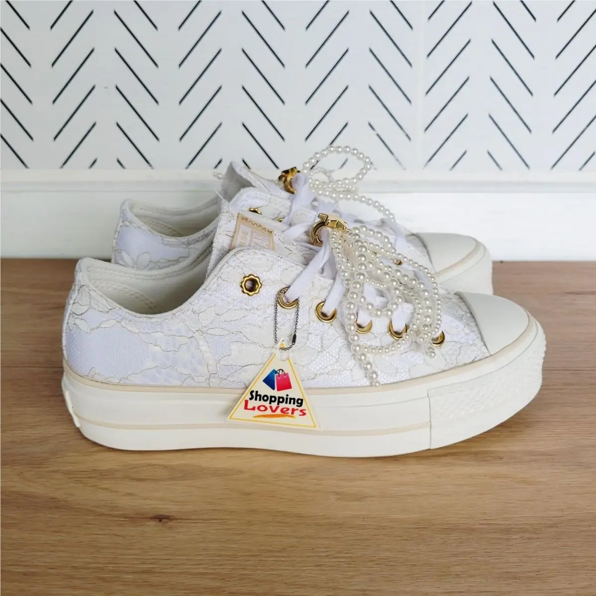 Converse shoes - Converse Chuck Taylor All-Star Lift Platform - A15197C - White (UPC: 194435604831) 4