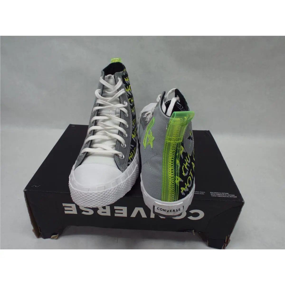 Converse shoes - UNT1TL 3D Hi - 169675C - Black & Lemon Venom 0