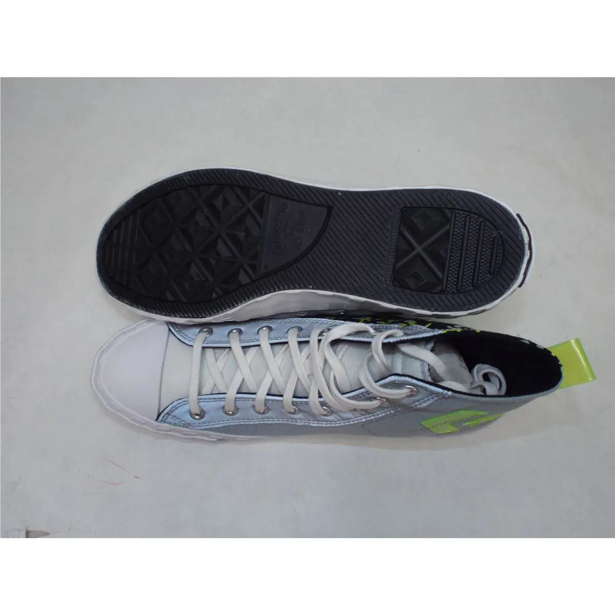 Converse shoes - UNT1TL 3D Hi - 169675C - Black & Lemon Venom 1