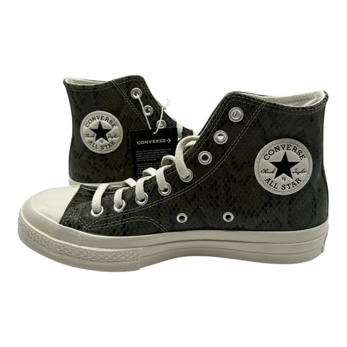 Converse shoes - Chuck Taylor All Star Snakeskin Print - A13394C - Green 1