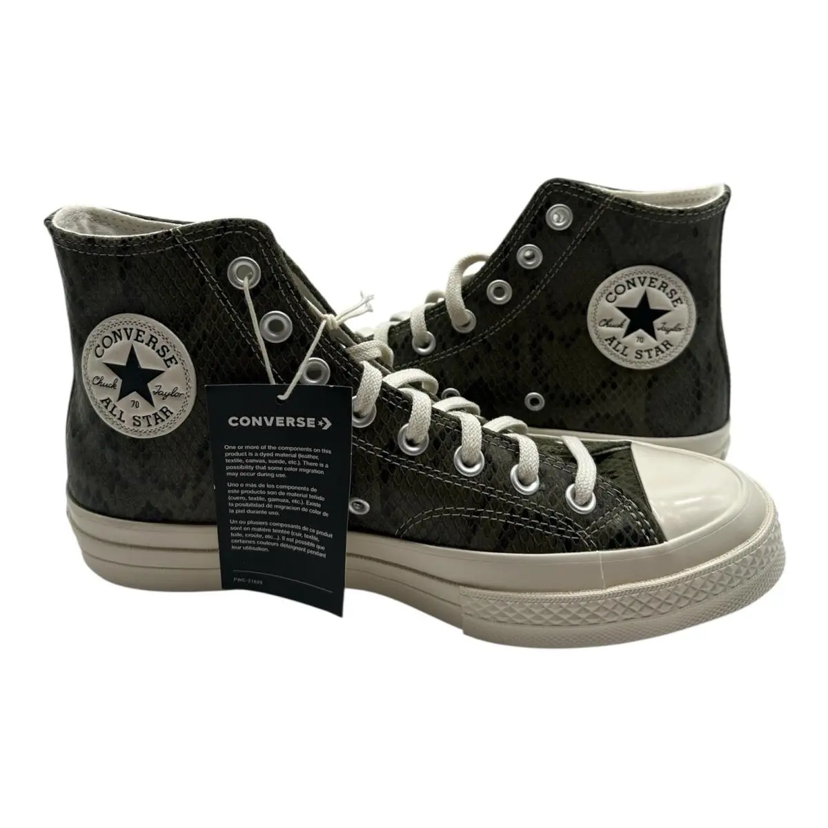 Converse shoes - Chuck Taylor All Star Snakeskin Print - A13394C - Green 5