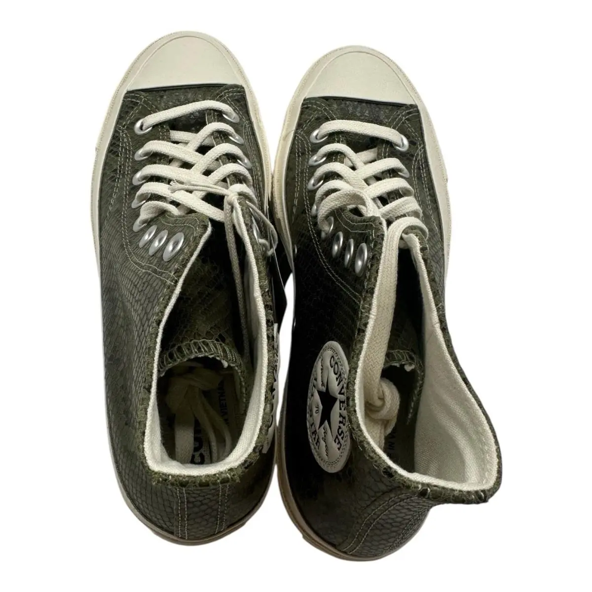 Converse shoes - Chuck Taylor All Star Snakeskin Print - A13394C - Green 7