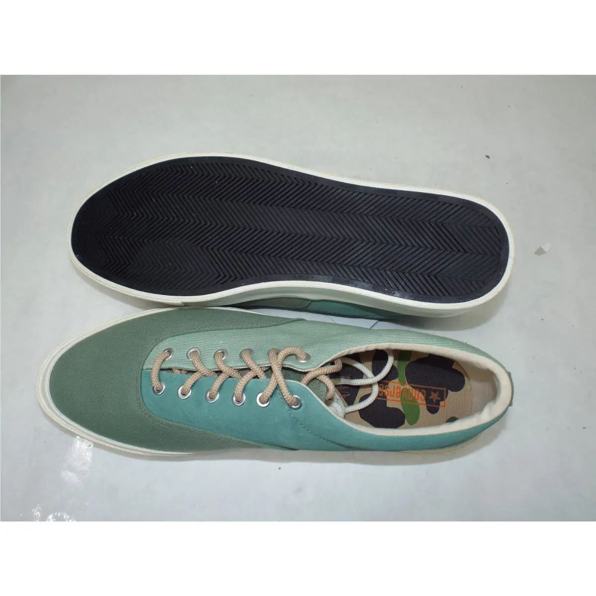 Converse shoes - Skid Grip OX - Skid Grip - 169641C - Oil Green 1