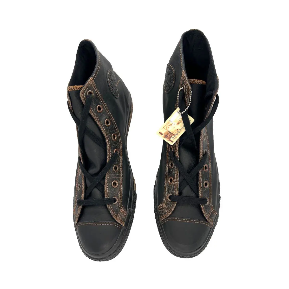 Converse shoes - Converse Chuck Taylor All Star Hi - Original vintage style - Black gold -U45- AS986 3