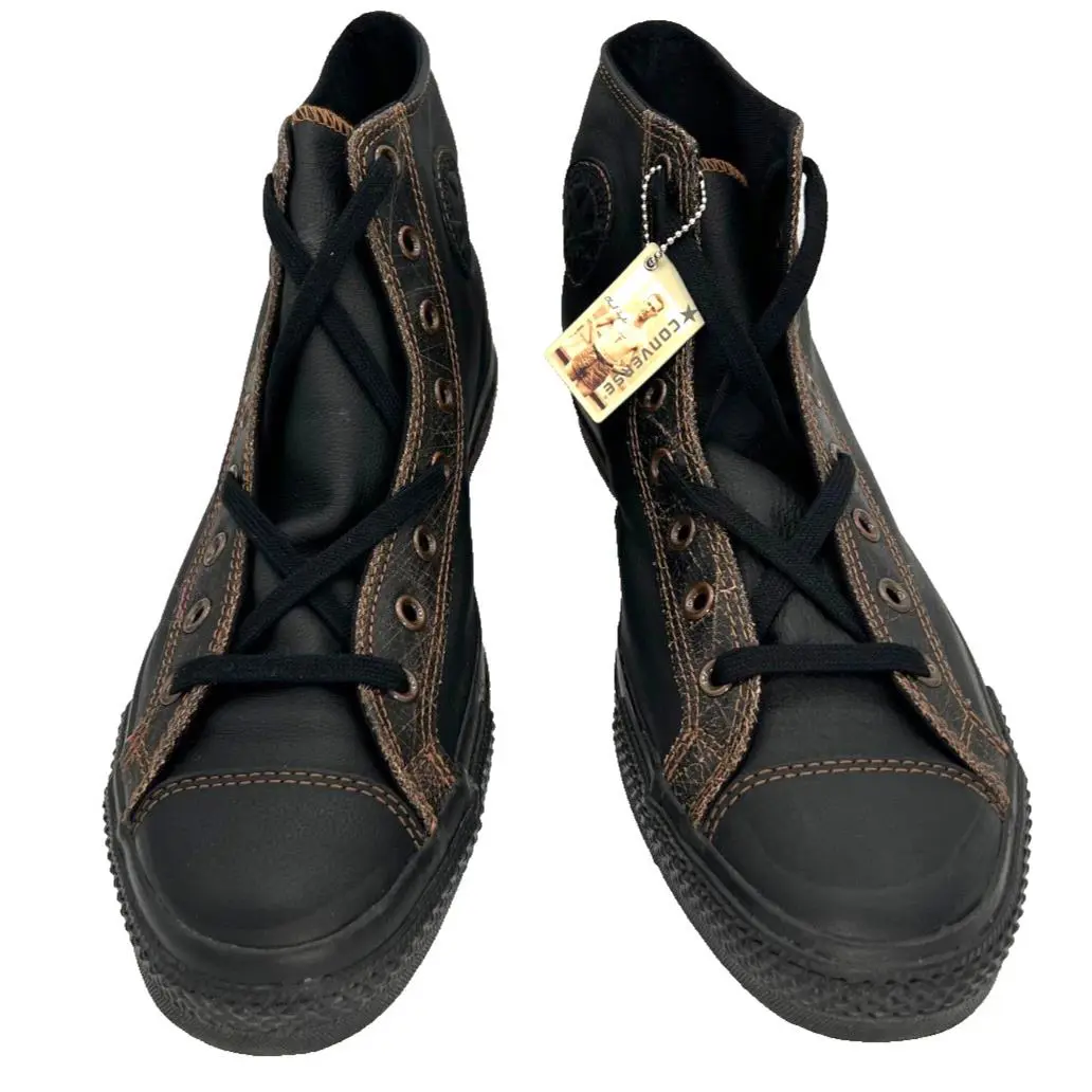 Converse shoes - Converse Chuck Taylor All Star Hi - Original vintage style - Black gold -U45- AS986 4