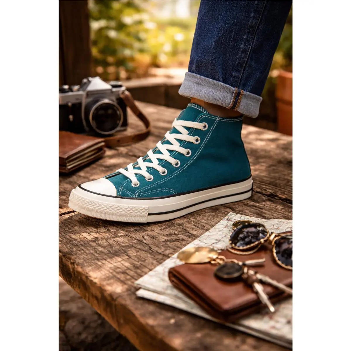 Converse shoes - Converse Chuck 70 - Chuck - A05589C - Teal (UPC: 194434550344) 1