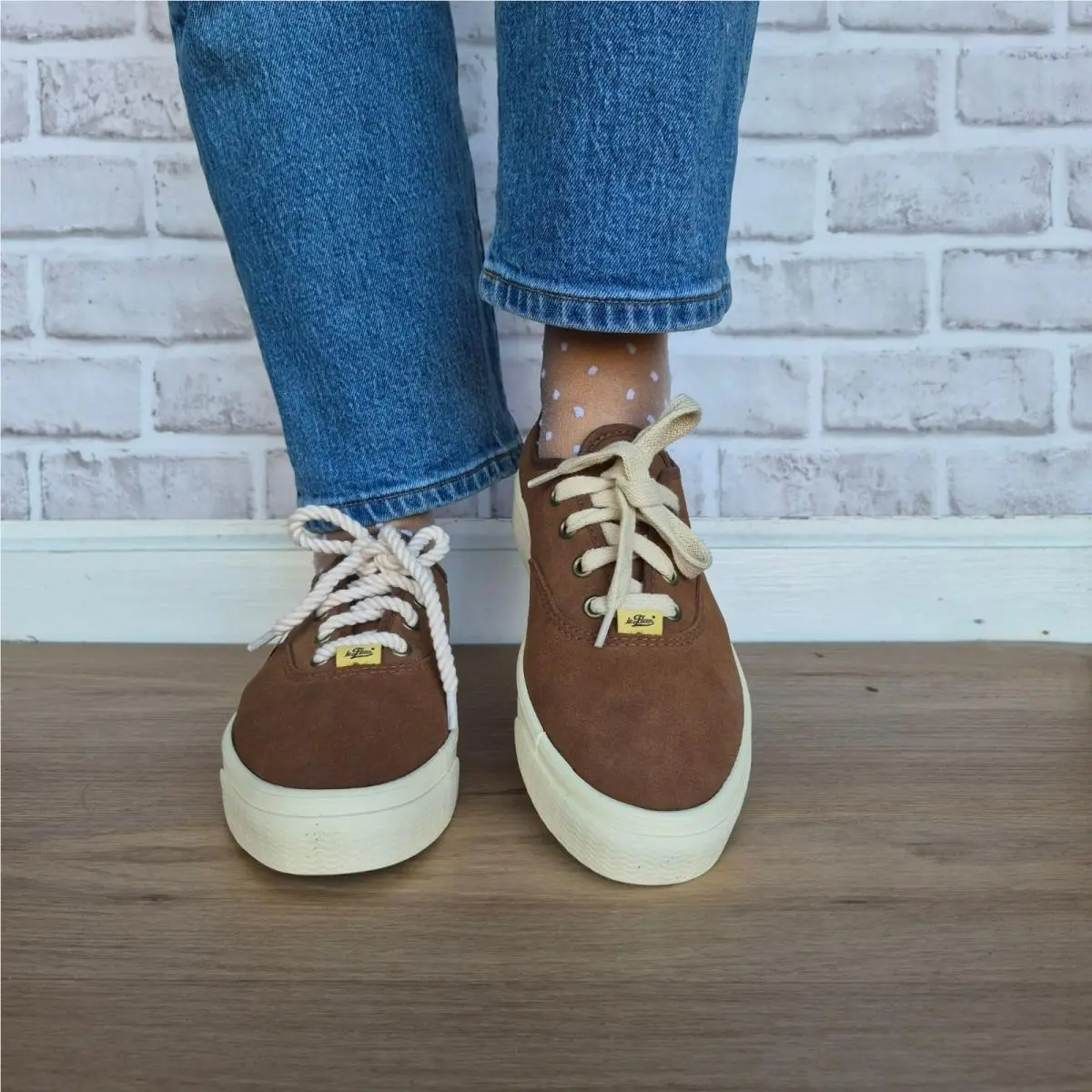 Converse shoes - Converse Le Fleur Naut-1 - Fleur - A16305C - Brown (UPC: 194435756615) 2
