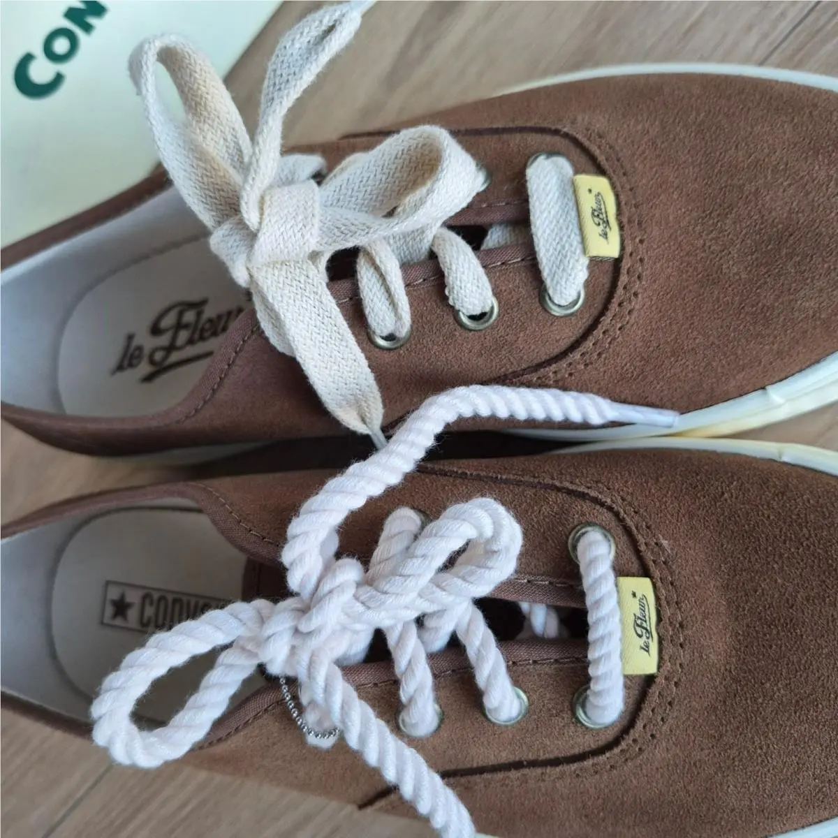 Converse shoes - Converse Le Fleur Naut-1 - Fleur - A16305C - Brown (UPC: 194435756615) 5