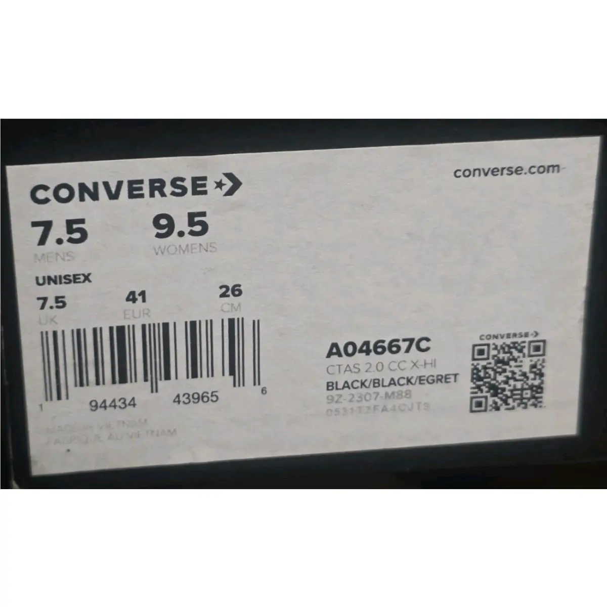 Converse shoes - Converse Chuck Taylor All Star Lugged 2.0 X Hi - A04667c - Black 5