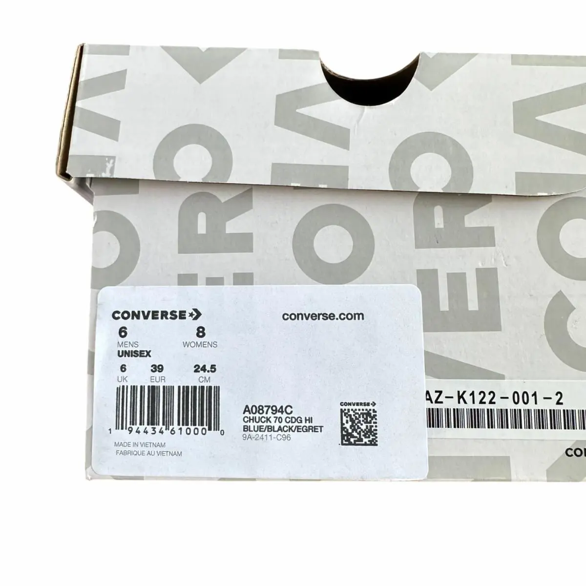Converse shoes - Chuck 70 Hi - Chuck - A08794C - Blue (UPC: 194434610000) 6