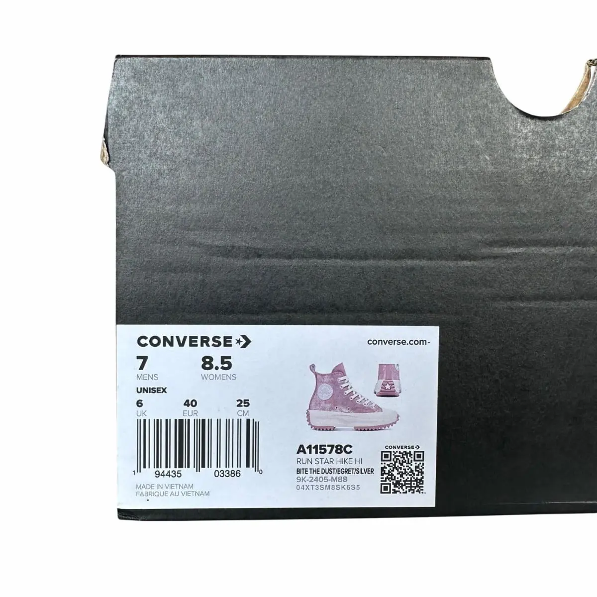 Converse shoes - Converse Run Star Hike - Run Star Hike - A11578C - Pink (UPC: 194435033884) 9