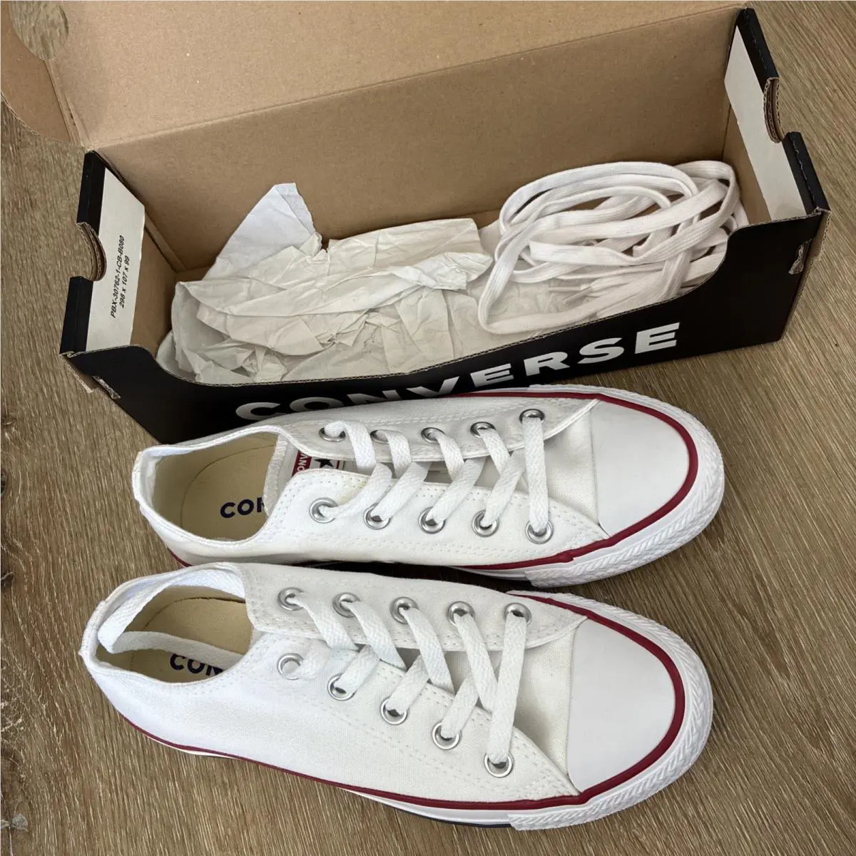 Converse shoes - Converse Chuck Taylor All Star Low Top - W7652 - White 10