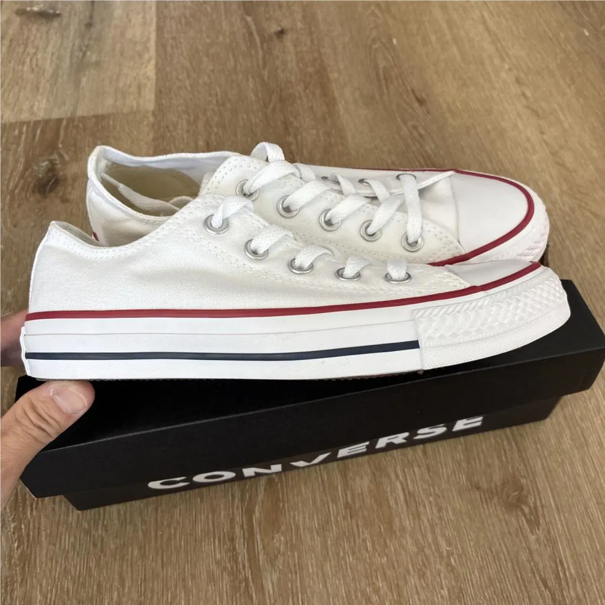 Converse shoes - Converse Chuck Taylor All Star Low Top - W7652 - White 0