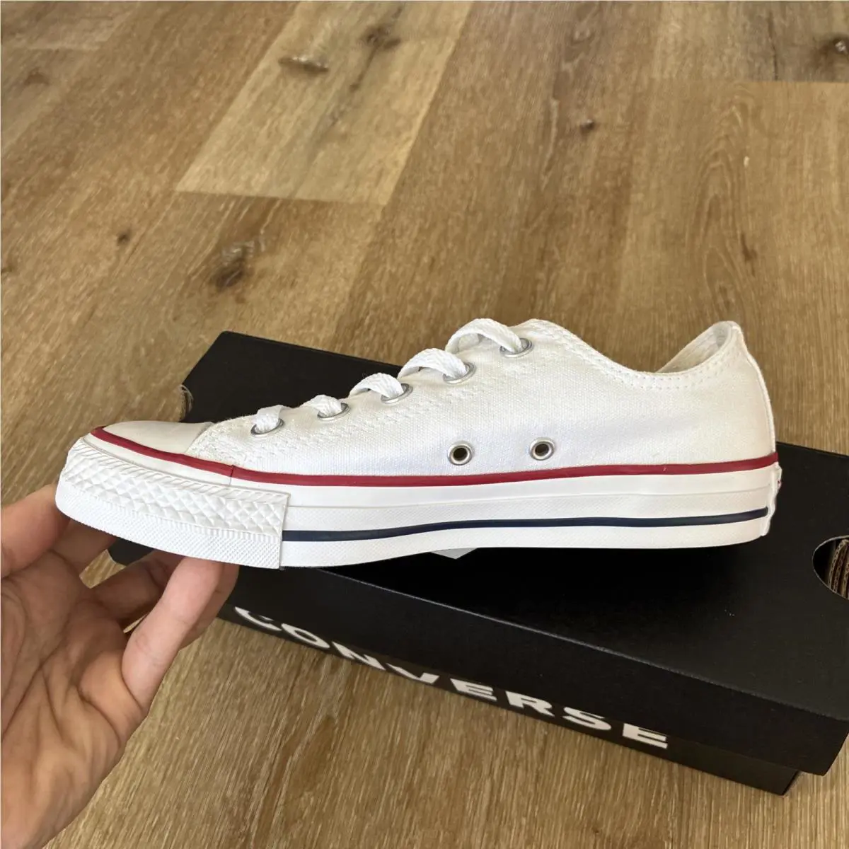 Converse shoes - Converse Chuck Taylor All Star Low Top - W7652 - White 3