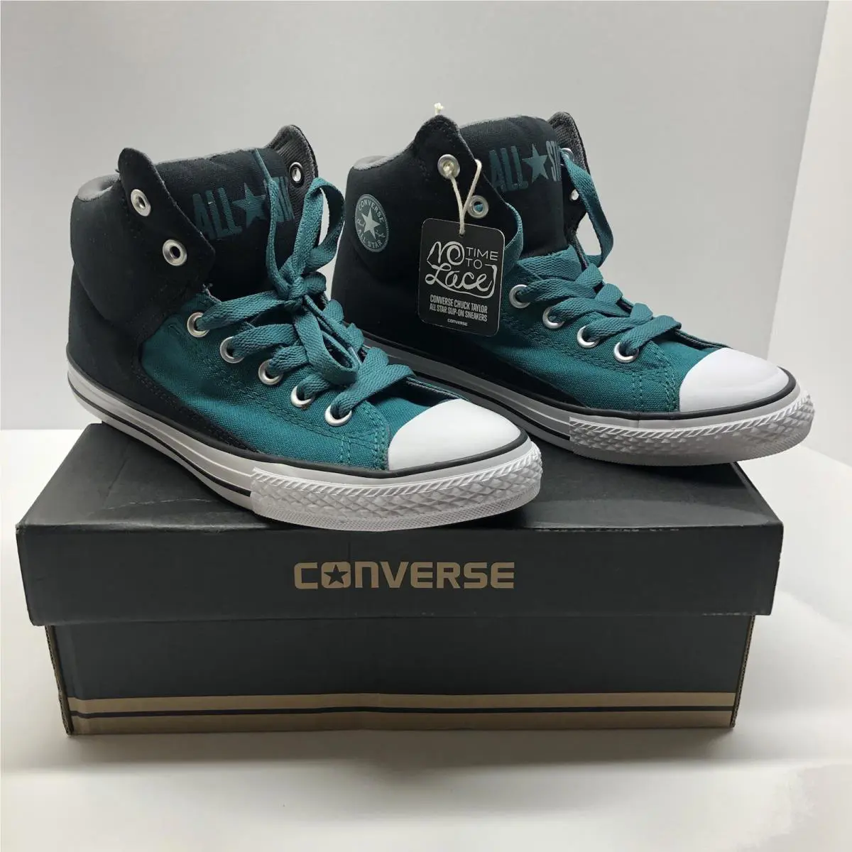 Converse shoes - Converse Chuck Taylor All-Star Hi - 663626C - Green 5