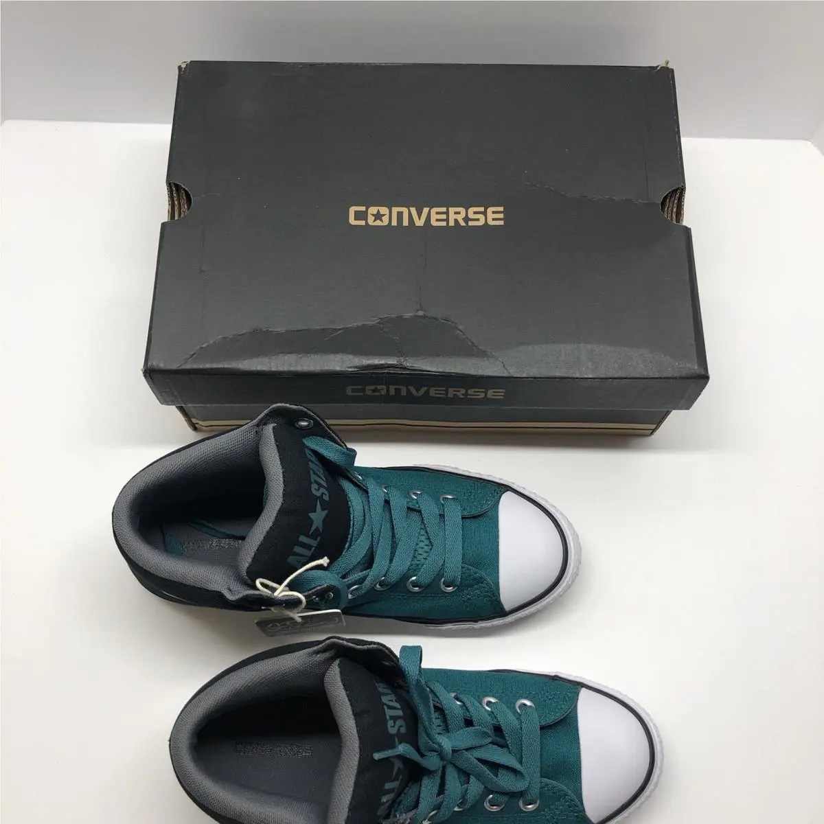 Converse shoes - Converse Chuck Taylor All-Star Hi - 663626C - Green 6
