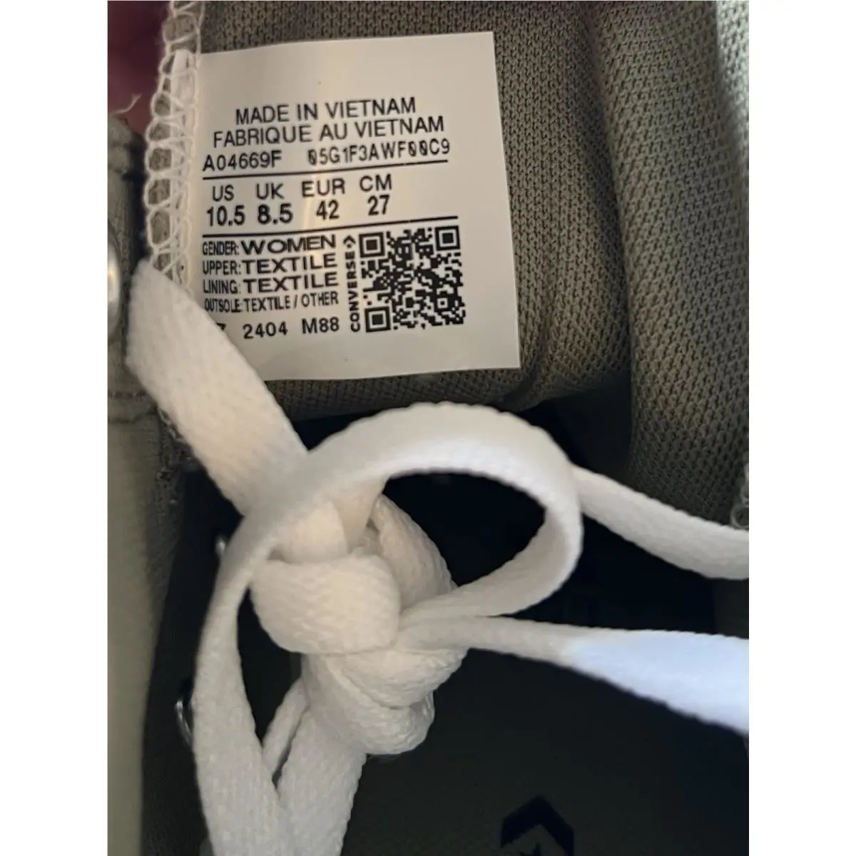 Converse shoes - Converse Chuck Taylor All Star - A04669F - White (UPC: 0194434421460) 4