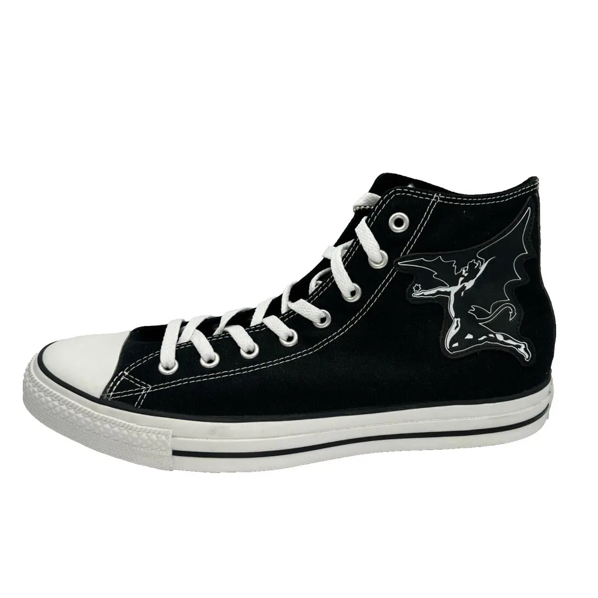 Converse shoes - Converse All Star Hi - All Star - Original collection shoes - BLACK/WHITE -U35- 107187F 0