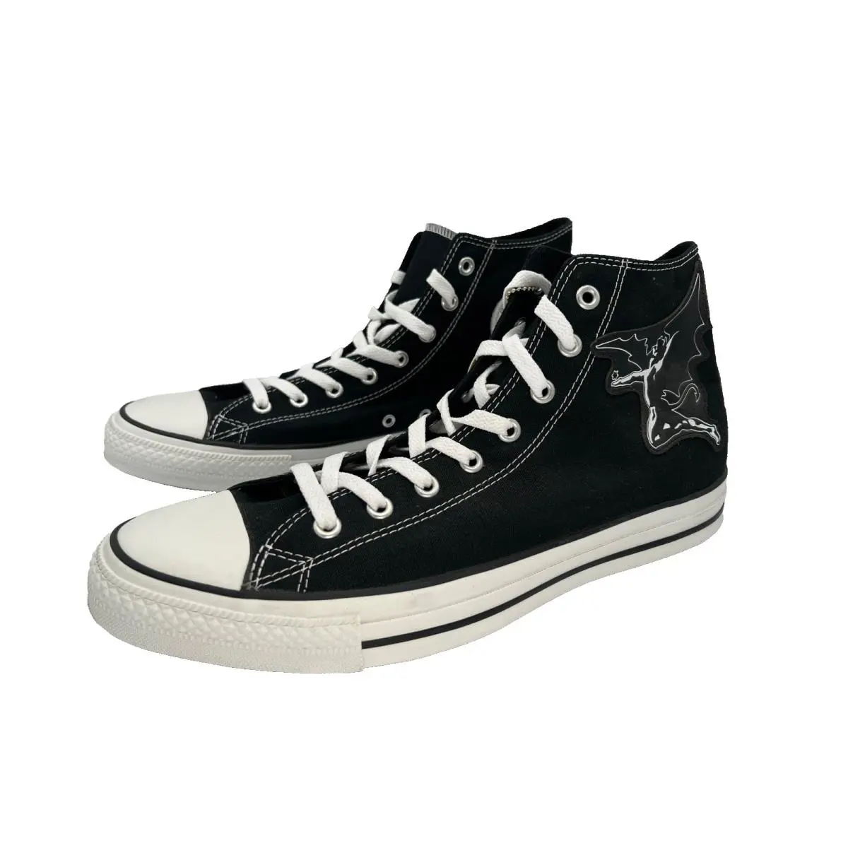 Converse shoes - Converse All Star Hi - All Star - Original collection shoes - BLACK/WHITE -U35- 107187F 2