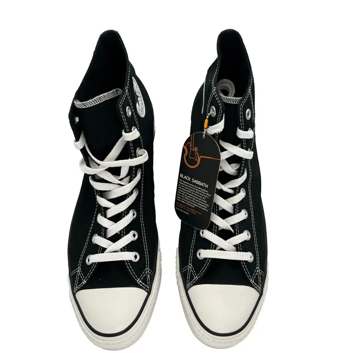 Converse shoes - Converse All Star Hi - All Star - Original collection shoes - BLACK/WHITE -U35- 107187F 6
