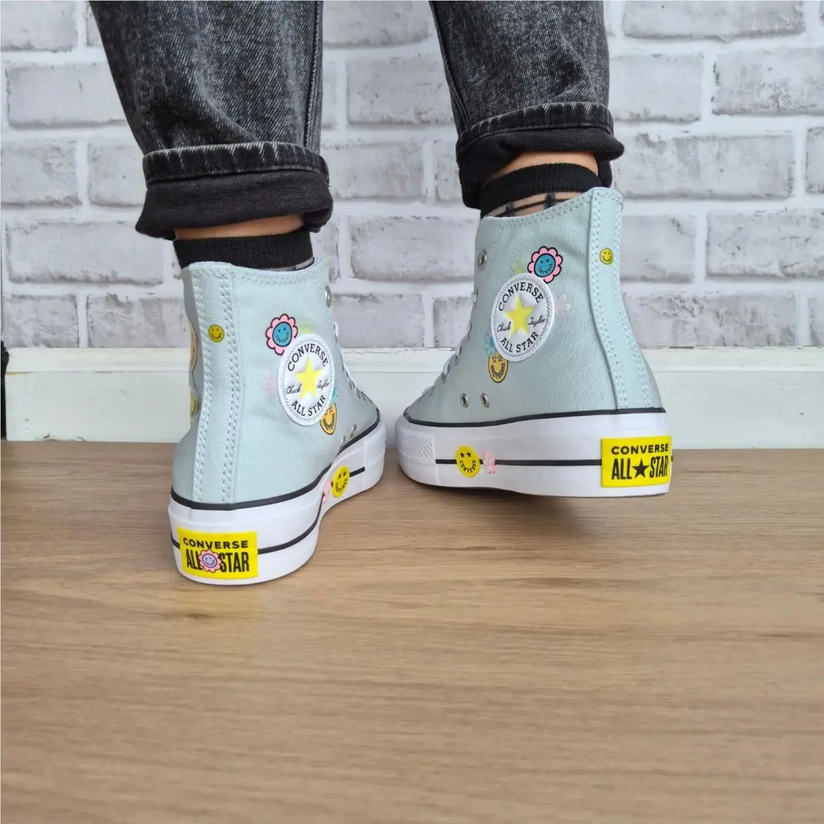 Converse shoes - Converse Chuck Taylor All-Star Lift Platform - A16296C - Blue (UPC: 194435617725) 3