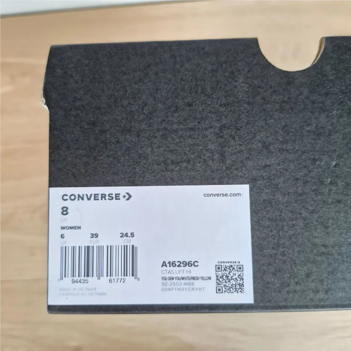 Converse shoes - Converse Chuck Taylor All-Star Lift Platform - A16296C - Blue (UPC: 194435617725) 6