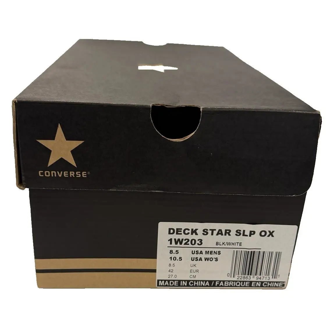 Converse shoes - Converse Deck Star - Deck Star - Black 6