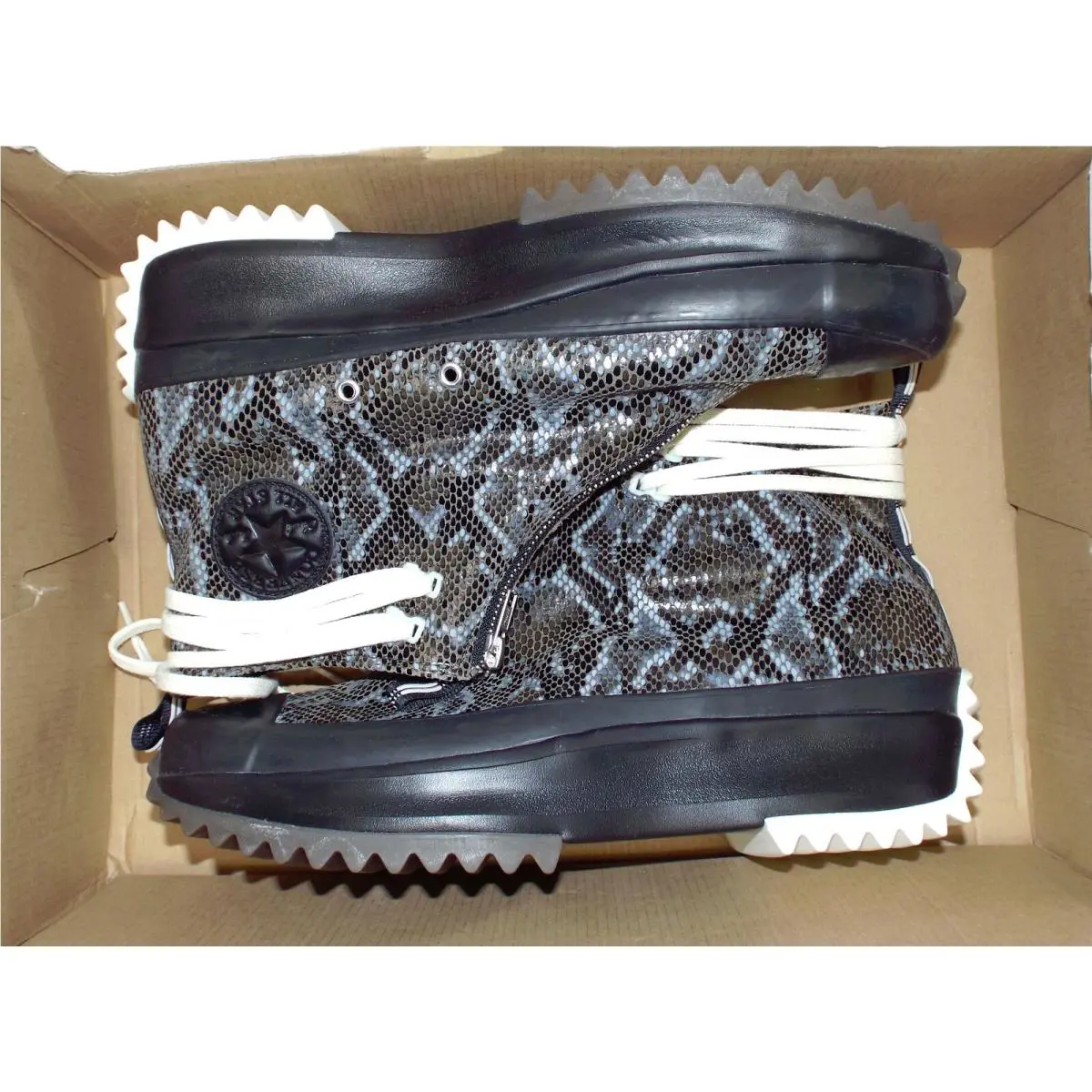 Converse shoes - Run Star Hike Hi - Run Star Hike - 170057C - Engine Smoke Gray & Black & Egret 6