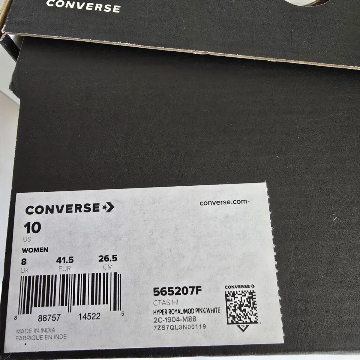 Converse shoes - Converse Chuck Taylor All Star Hi - 565207F - Multicolor (UPC: 888757145225) 7