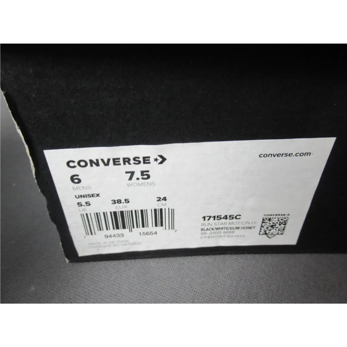 Converse shoes - Black 7