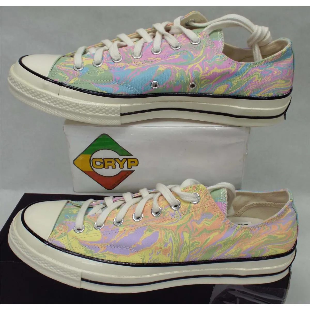 Converse shoes - Chuck 70 Low OX - Chuck Low - 170843F - Marble & Tie Die 0