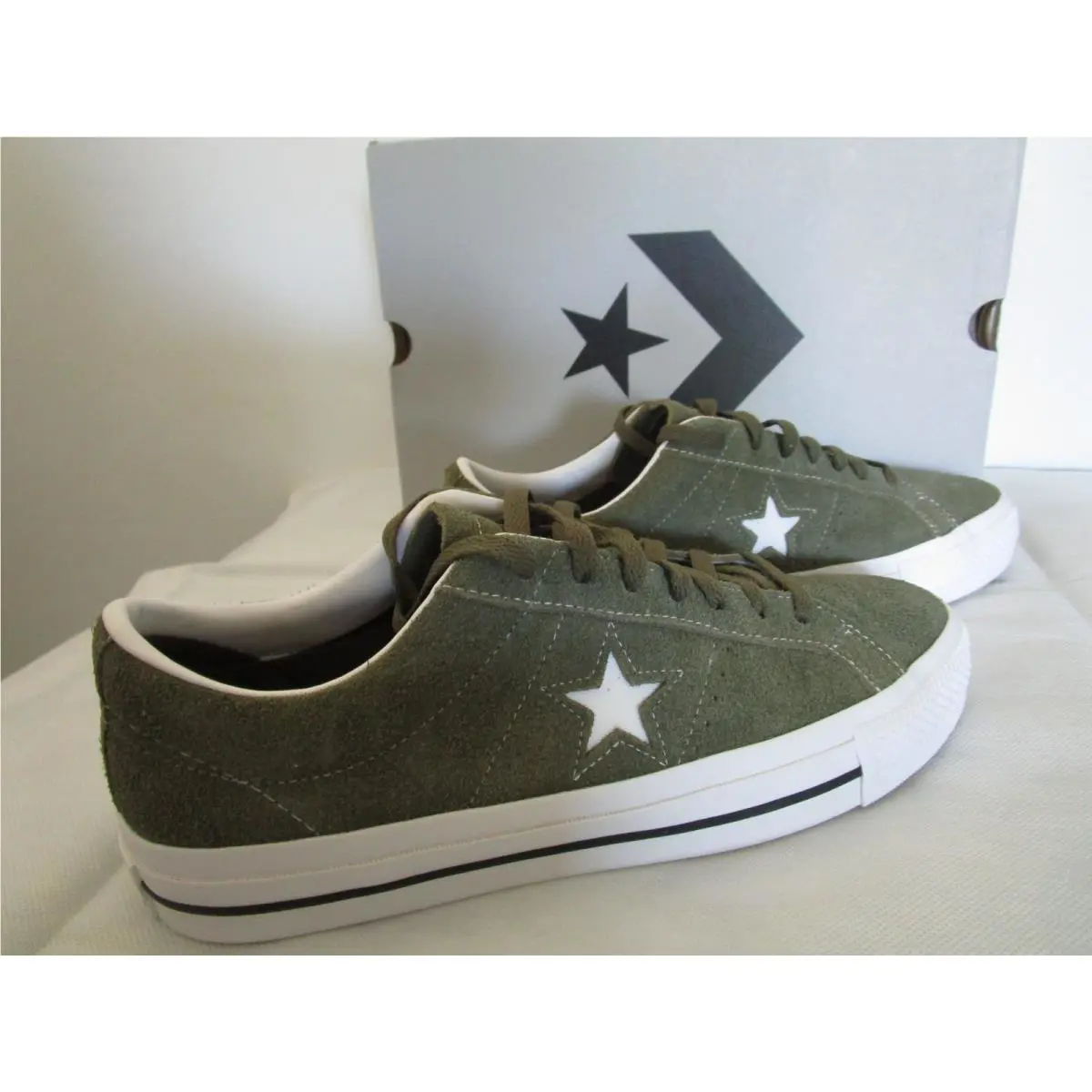 Converse shoes - Converse One Star Pro - One Star Pro - A03219C - OLIVE GREEN (UPC: 194433953597) 0
