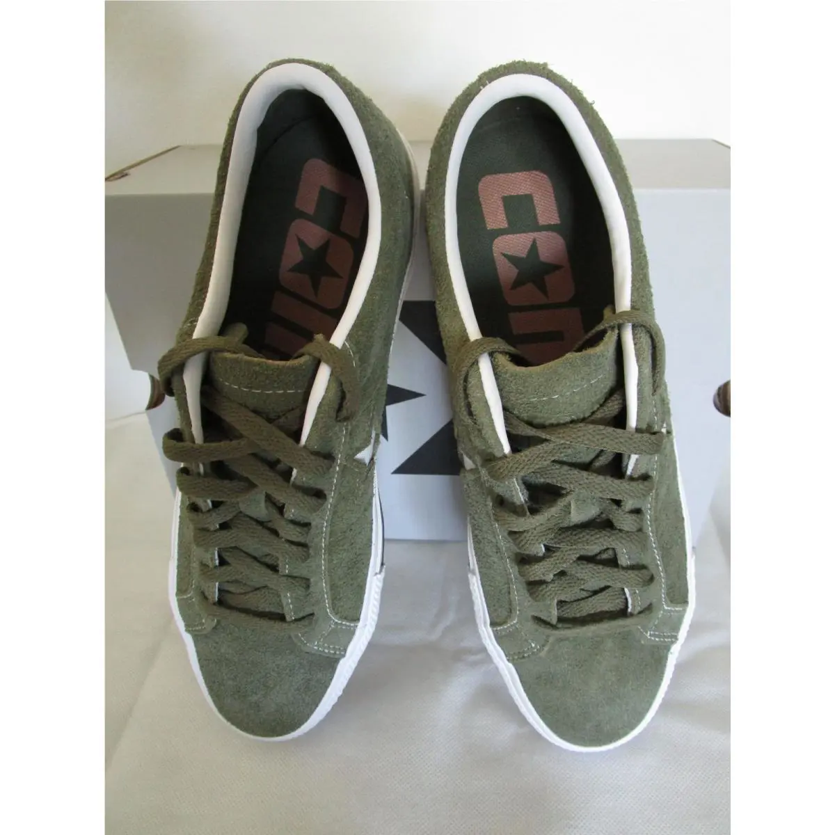 Converse shoes - Converse One Star Pro - One Star Pro - A03219C - OLIVE GREEN (UPC: 194433953597) 3