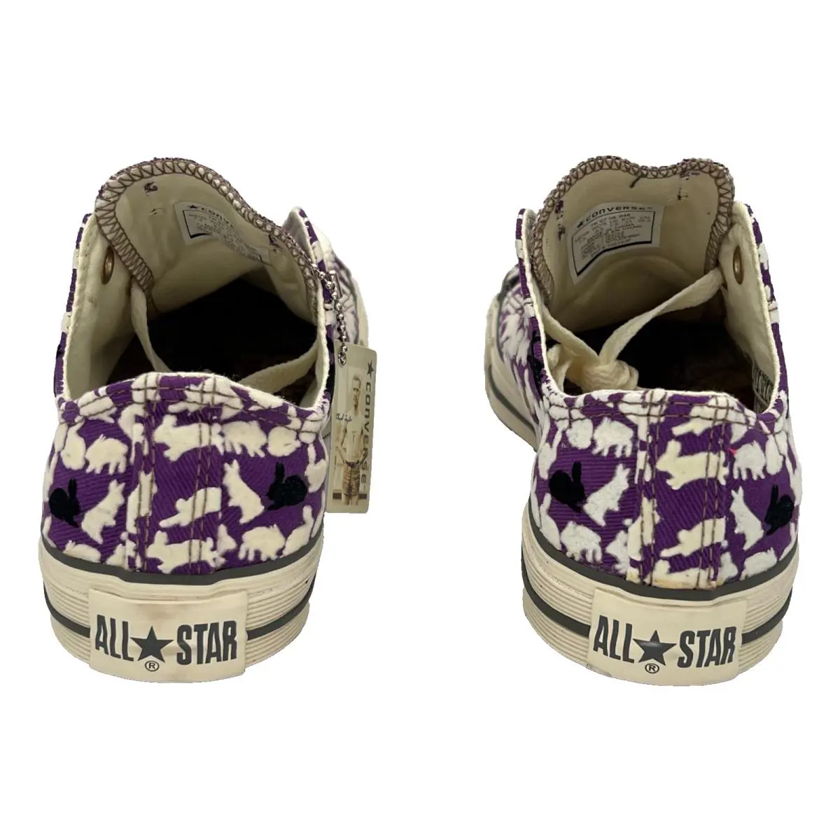 Converse shoes - Converse Chuck Taylor All Star - Bunnies purple/white -U30- 100153F 7