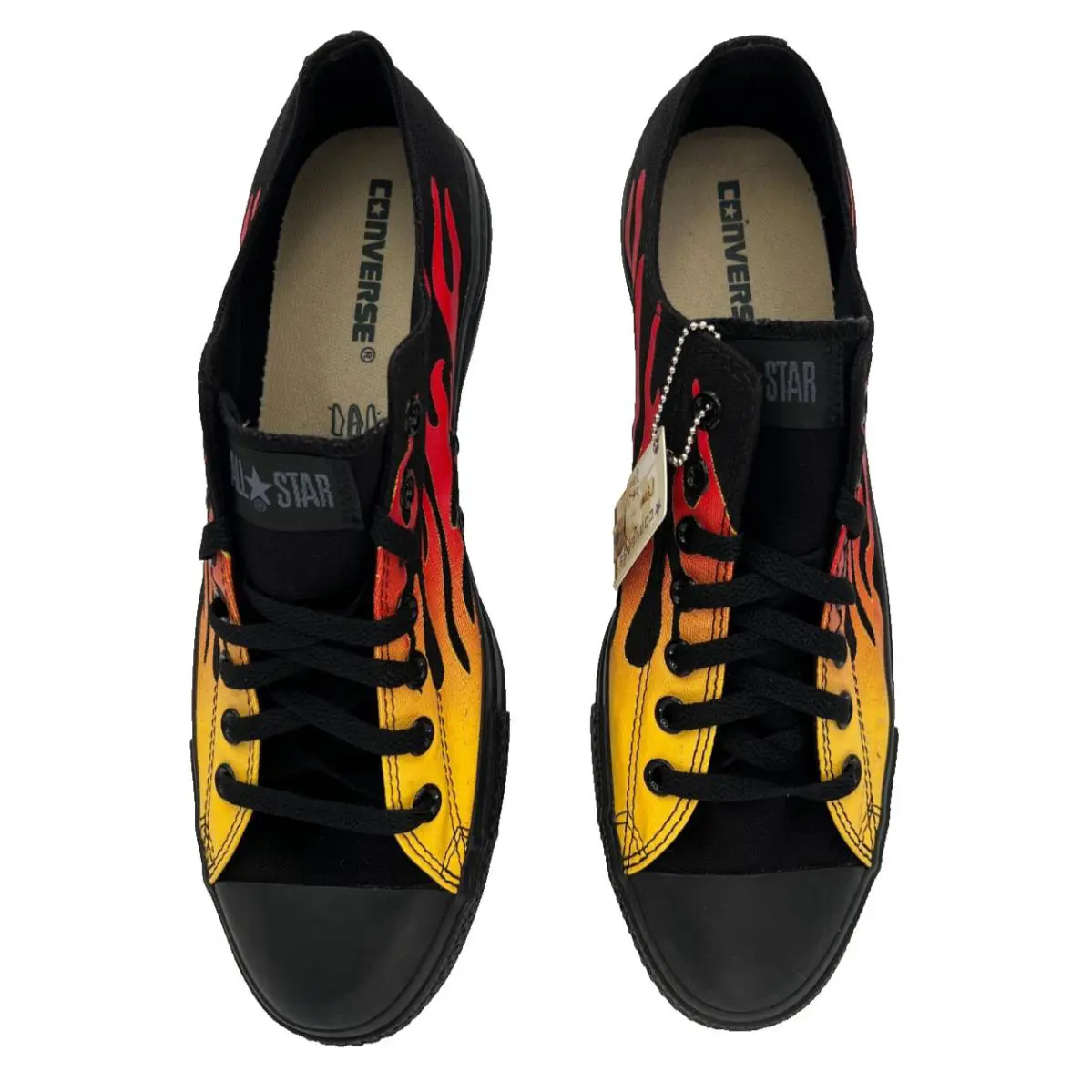Converse shoes - Converse Chuck Taylor All Star OX - BLACK FLAME -U40- 1Q070 2
