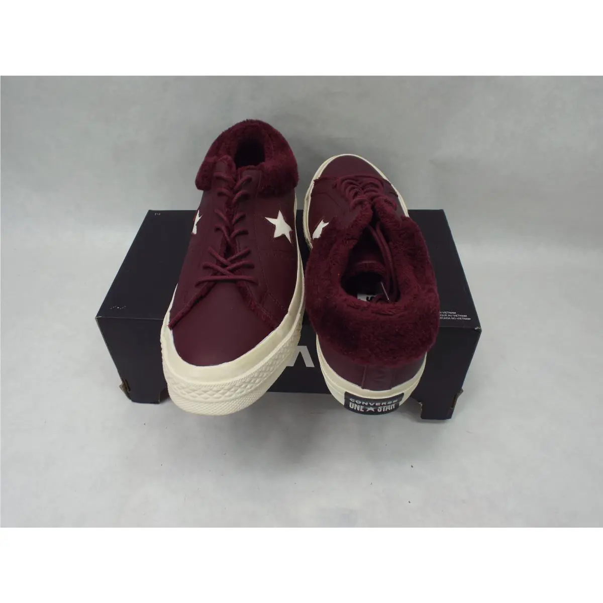 Converse shoes - One Star Low OX - One Star Low - 162602C - Burgundy 0