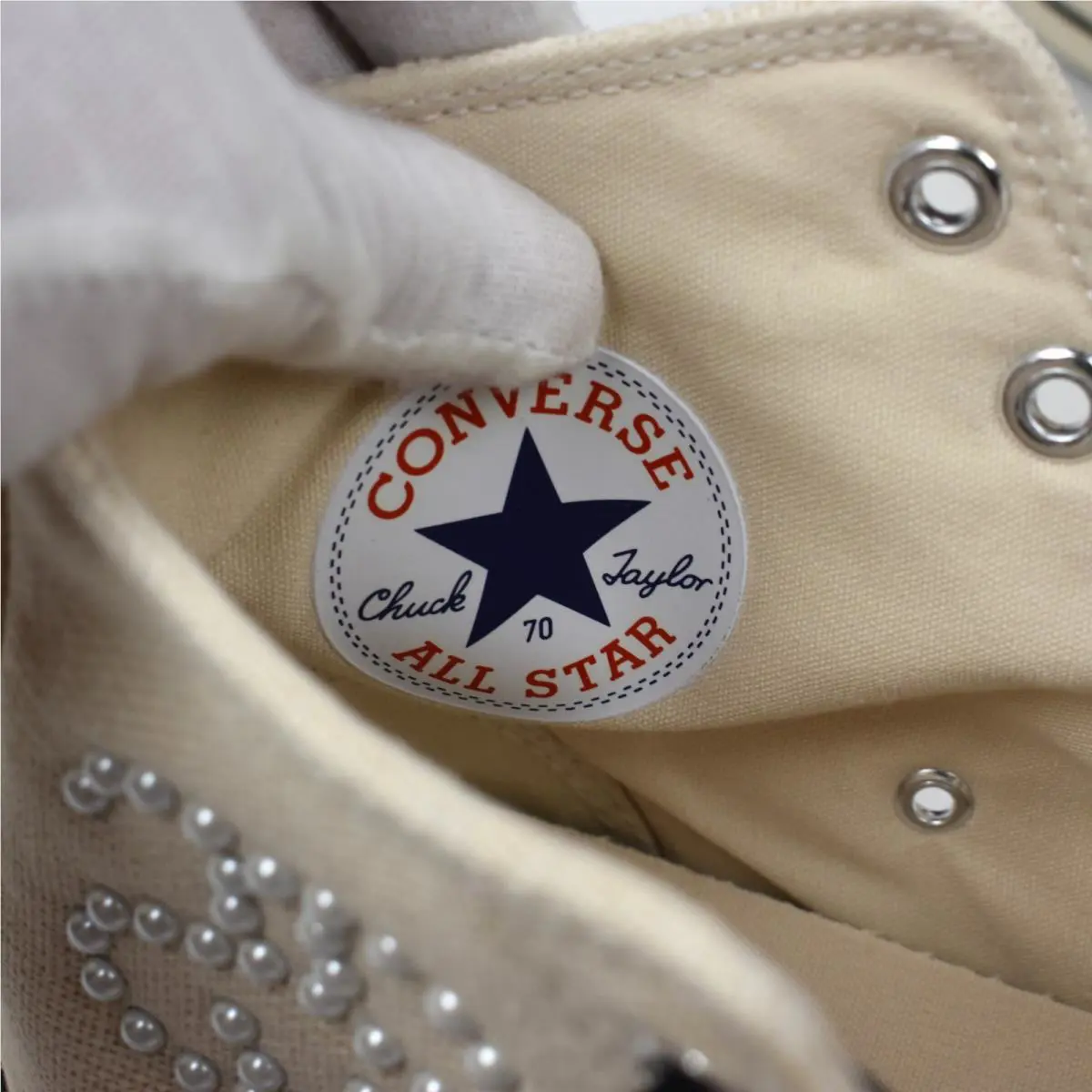 Converse shoes - Converse Chuck Taylor All Star 70 - A02051C - Beige 8
