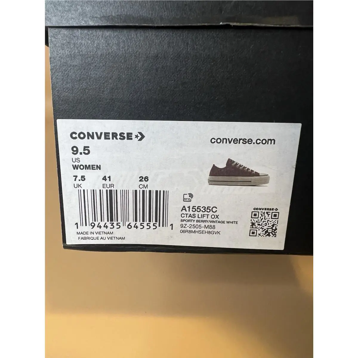 Converse shoes - Converse All Star - All Star - Burgundy 2