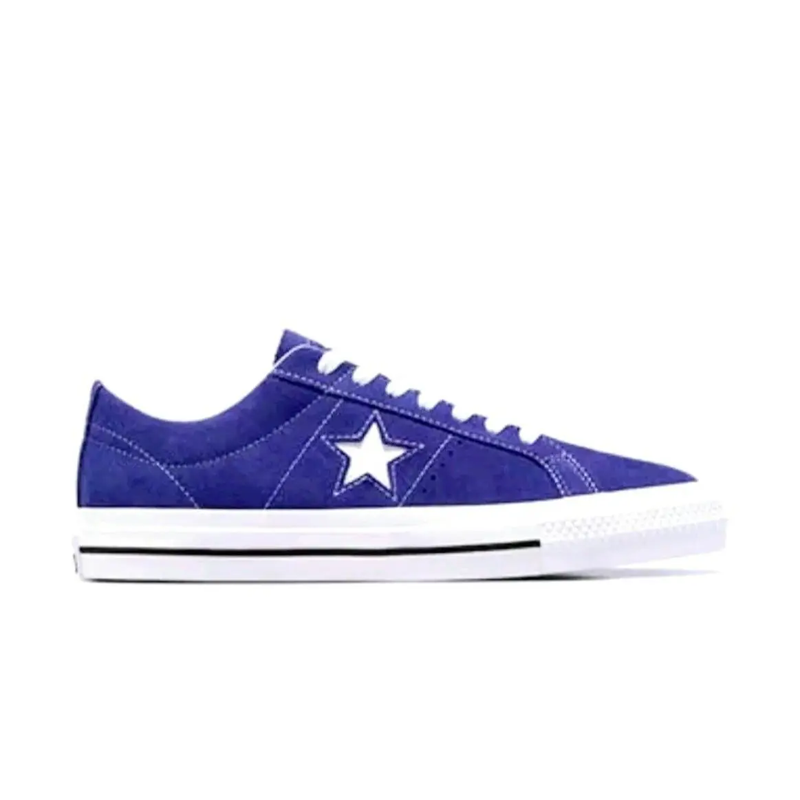 Converse Chuck Taylor One Star Pro Suede Unisex Women 9 Men 7.5 Indigo Purple - Indigo - Bluish Purple