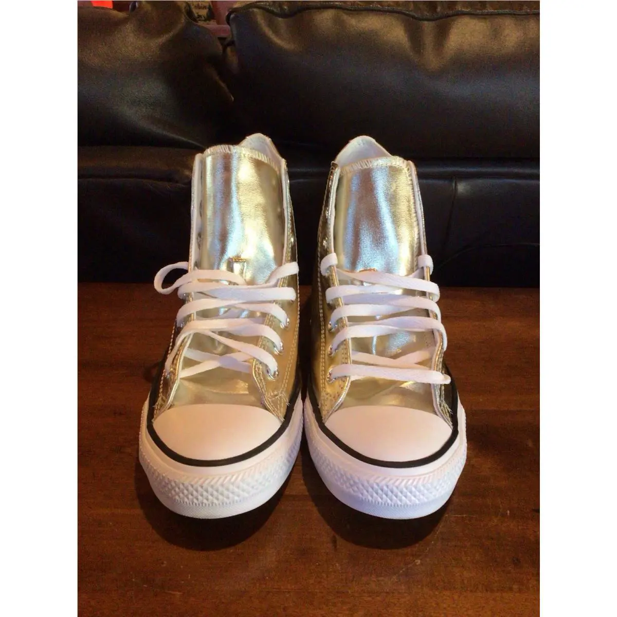 Converse shoes - Converse Chuck Taylor All Star High Top - A17953C - Silver 1