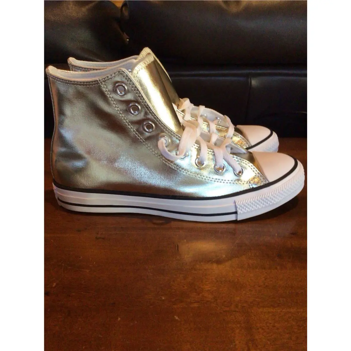 Converse shoes - Converse Chuck Taylor All Star High Top - A17953C - Silver 6
