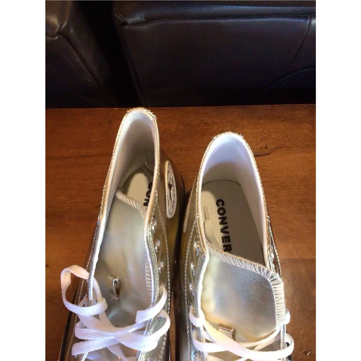 Converse shoes - Converse Chuck Taylor All Star High Top - A17953C - Silver 7