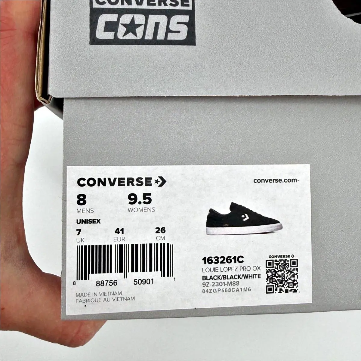 Converse shoes - Converse Louie Lopez Pro - Louie Lopez Pro - Black 1