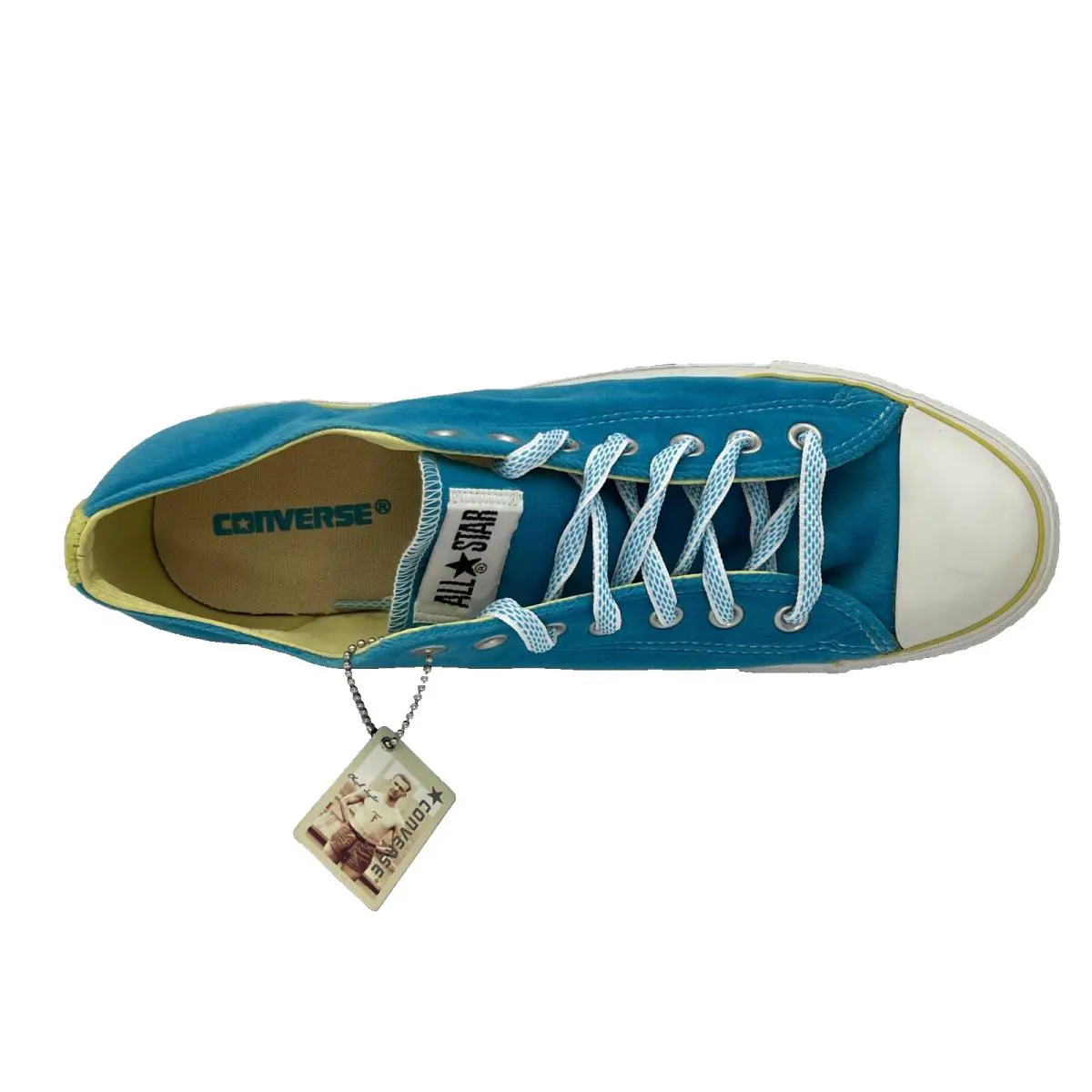 Converse shoes - BLUE/LIME -U30- 1T154 2