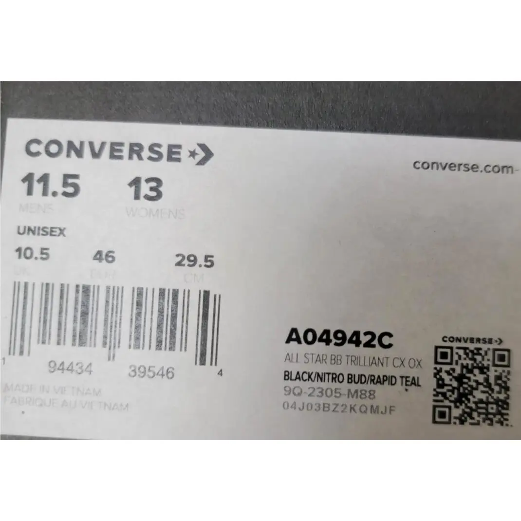 Converse shoes - Converse All Star BB Trilliant CX - A04942c - Black 8
