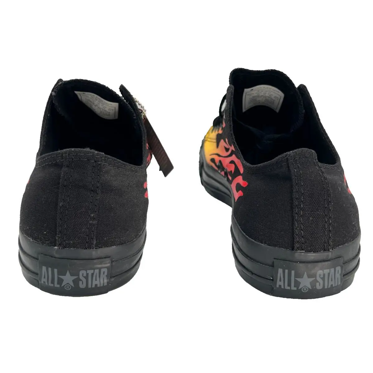 Converse shoes - Converse Chuck Taylor All Star OX - BLACK FLAME -U40- 1Q070 6